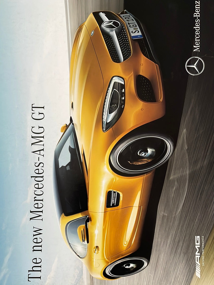 メルセデスベンツ AMG GT カタログ 2015年5月発行 – CAR BOOK SPECIAL